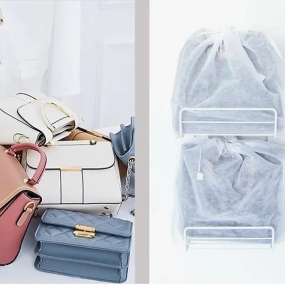 Set of 4 Drawstring Dust Bag new - Picture 3 of 4